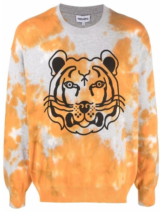 Kenzo Kenzo Orange Cotton Sweatshirt