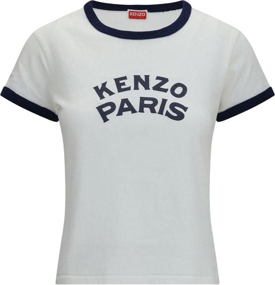 Kenzo Kenzo White Cotton T-Shirt