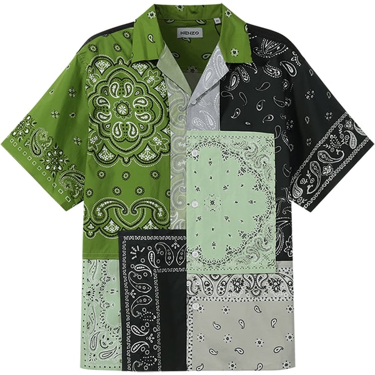 Kenzo Kenzo Patchwork Cotton Shirt