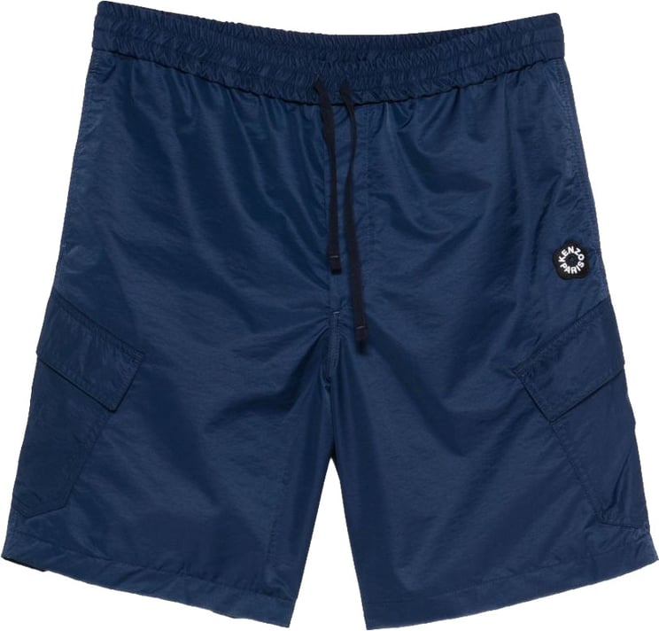 Kenzo Silk And Nylon Cargo Short
