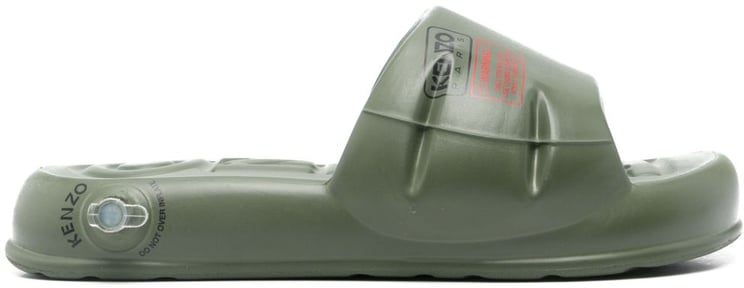 Kenzo Molded Footbed Sandals with Embossed Details