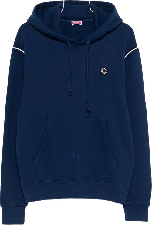 Kenzo Deep Blue Relaxed Fit Hoodie
