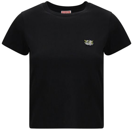 Kenzo Kenzo Black Cotton T-Shirt