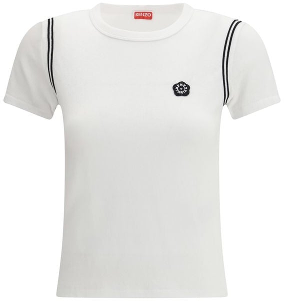 Kenzo Kenzo White Cotton T-Shirt