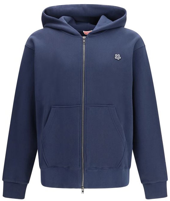 Kenzo Kenzo Blue Cotton Sweatshirt