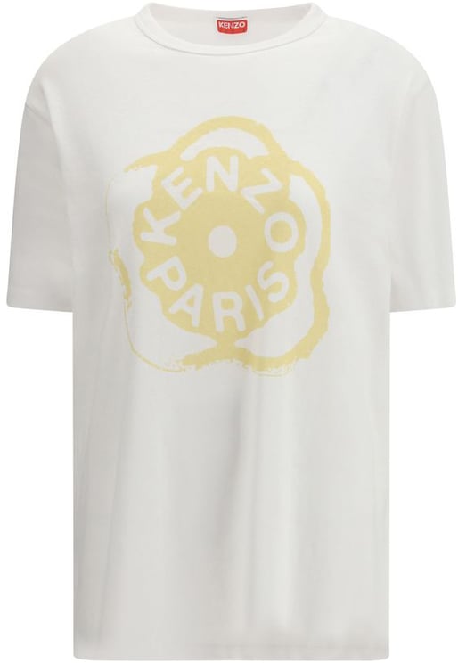 Kenzo Kenzo White Cotton T-Shirt