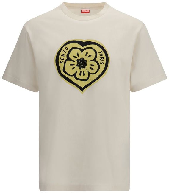Kenzo Kenzo Beige Cotton T-Shirt