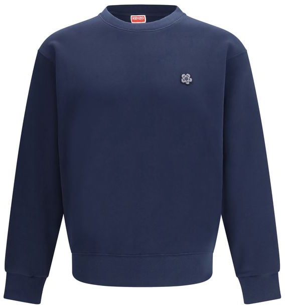 Kenzo Kenzo Blue Cotton Sweatshirt