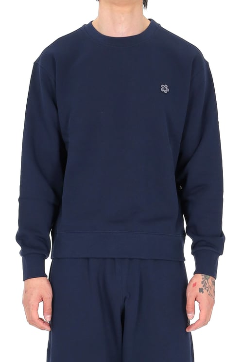 Kenzo Boke Flower Lightweight Molleton Crewneck Sweatshirt