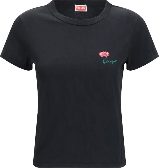 Kenzo Kenzo Black Cotton T-Shirt