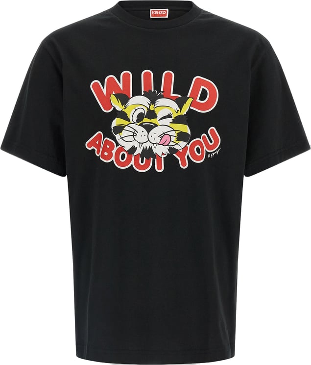 Kenzo Kenzo Black Cotton T-Shirt