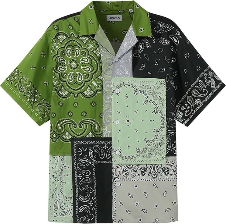 Kenzo Kenzo Patchwork Cotton Shirt