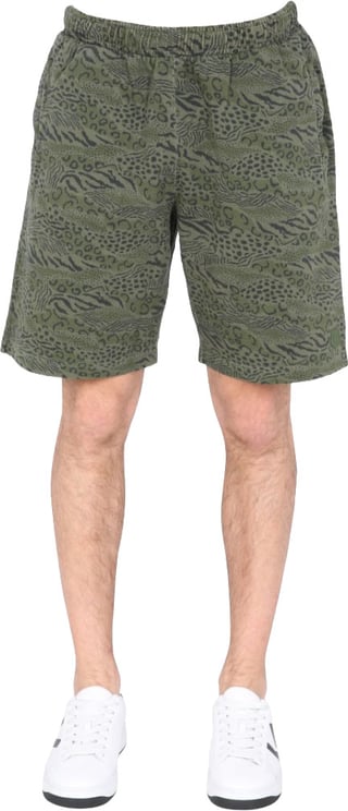 Kenzo Mid-Thigh Bermuda Shorts