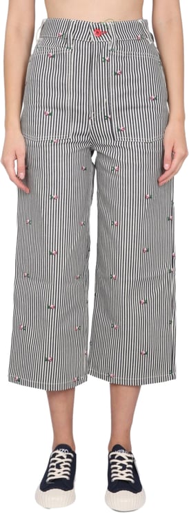 Kenzo Cropped Fit Jeans