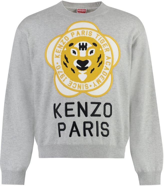Kenzo Wool-blend crew-neck sweater