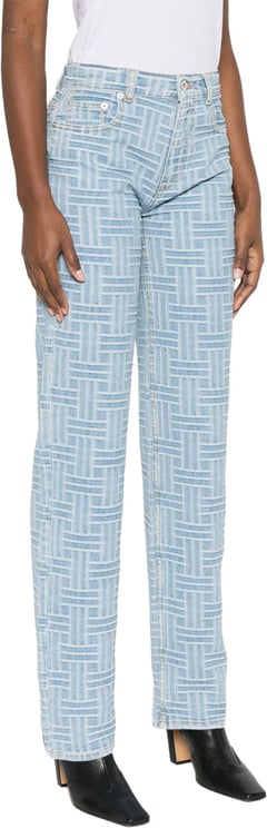 Kenzo Trousers Bleached Blue