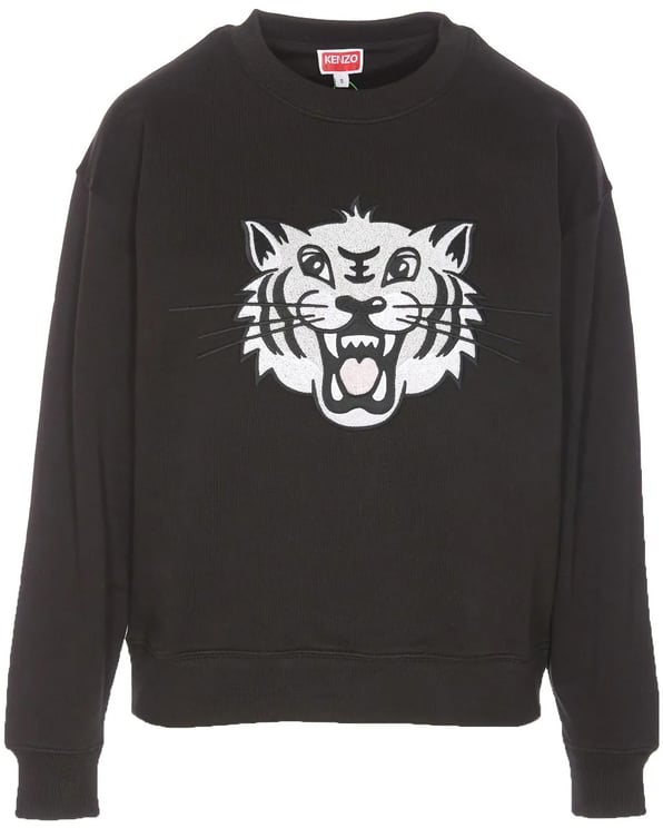Kenzo Happy Tiger Logo Sweatshirt