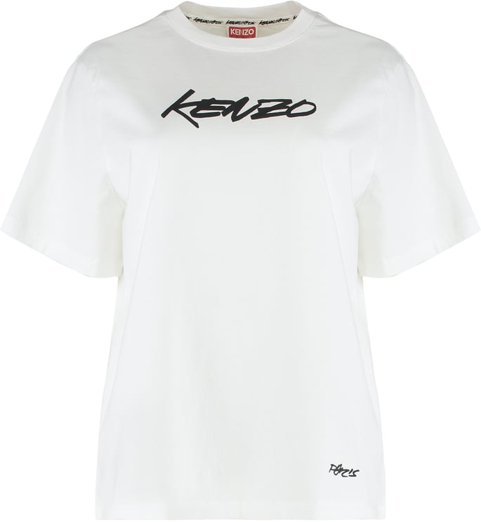 Kenzo Kenzo x Futura 2000 - Crew neck t-shirt in cotton
