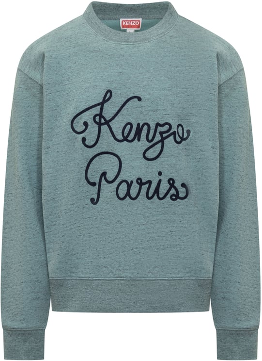 Kenzo Kenzo Felpa in Cotone con Logo Ricamato