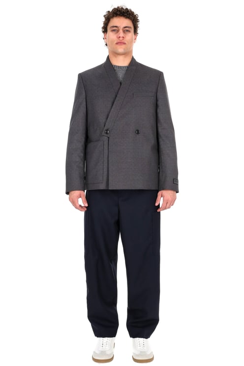 Kenzo Virgin Wool Kimono Jacket