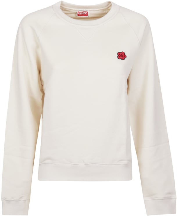 Kenzo Boke Flower Crest Classic Sweatshirt Nude