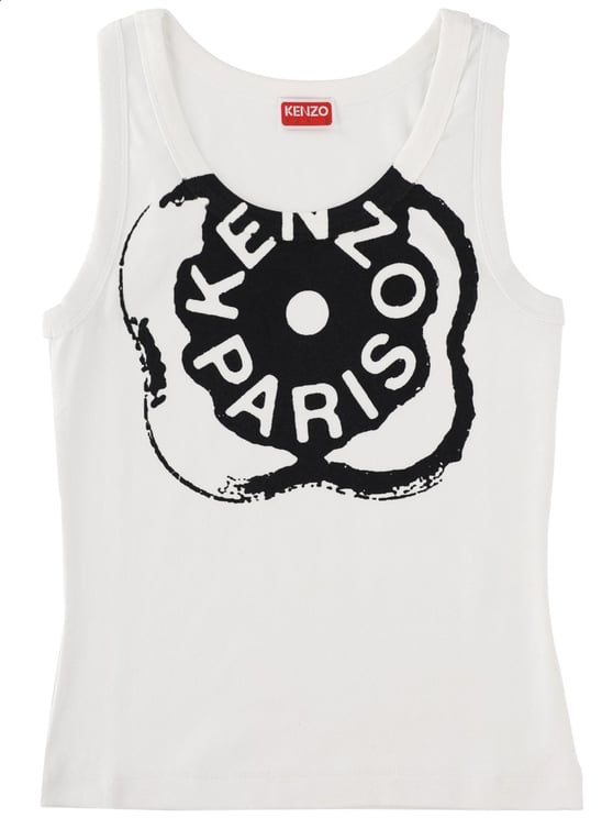 Kenzo White Boke Flower 2.0 Tank Top