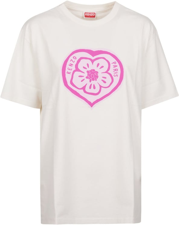 Kenzo Boke Heart Loose T-shirt Nude