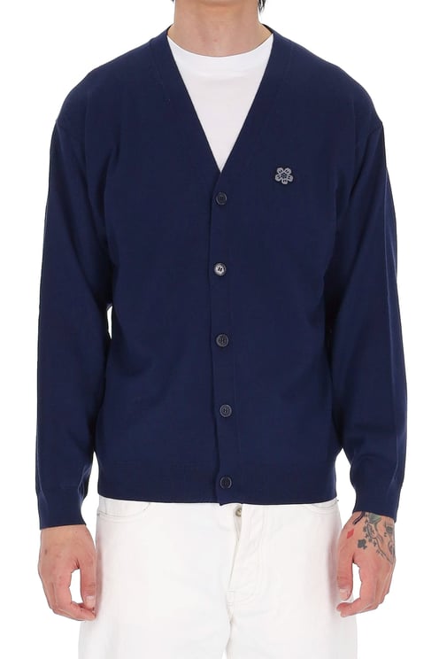 Kenzo Boke Flower Fine Merino Cardigan