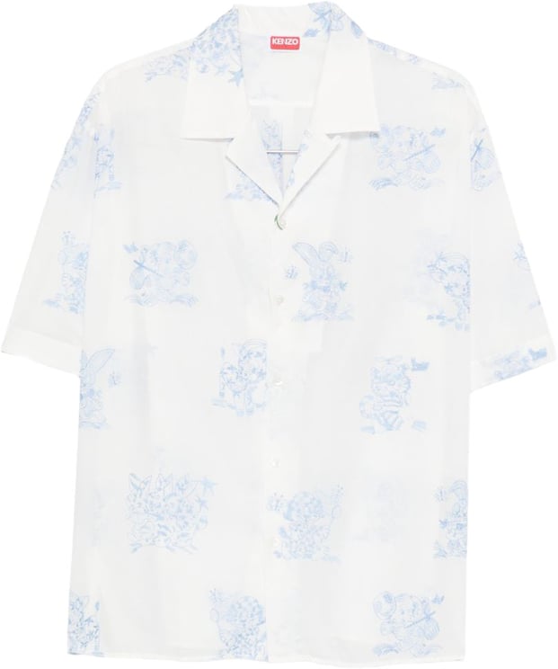Kenzo Shirts Blanc