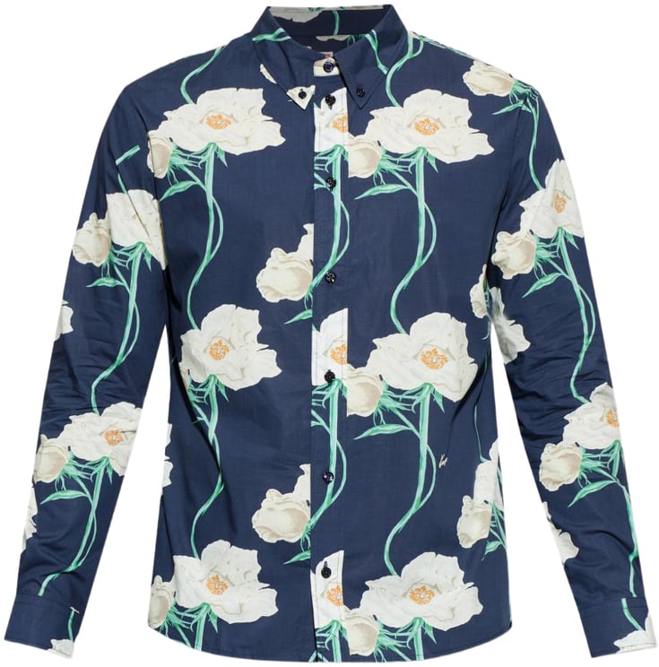 Kenzo Shirts Blue