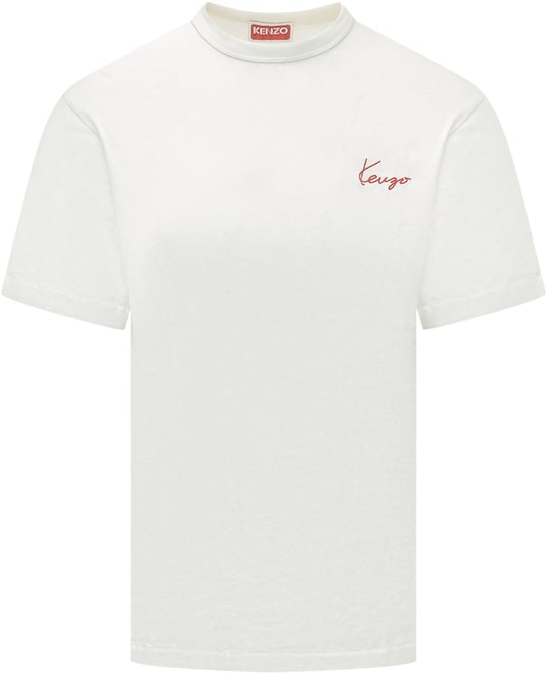 Kenzo T-shirt con Ricamo Logo