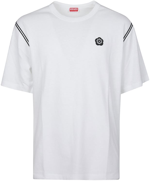 Kenzo Gots Boke Flower 2.0 Embroidered Classic T-shirt White