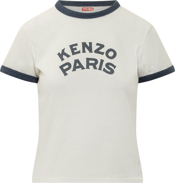 Kenzo T-shirt con Stampa Lettering Logo