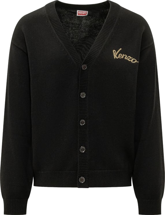 Kenzo Cardigan Tiger con Bottoni