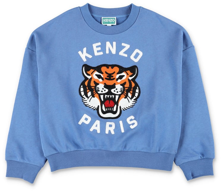 Kenzo Fleece Fiore Pale Blue/Tiger