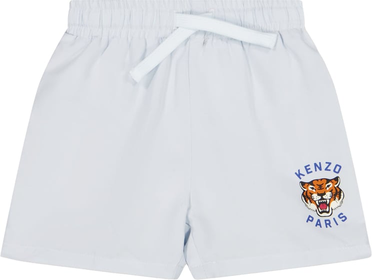Kenzo Kenzo Kids Baby Jongens Zwemkleding In Licht Blauw