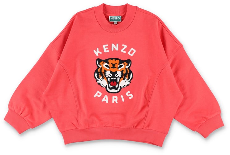 Kenzo Fleece Tiger Rosso