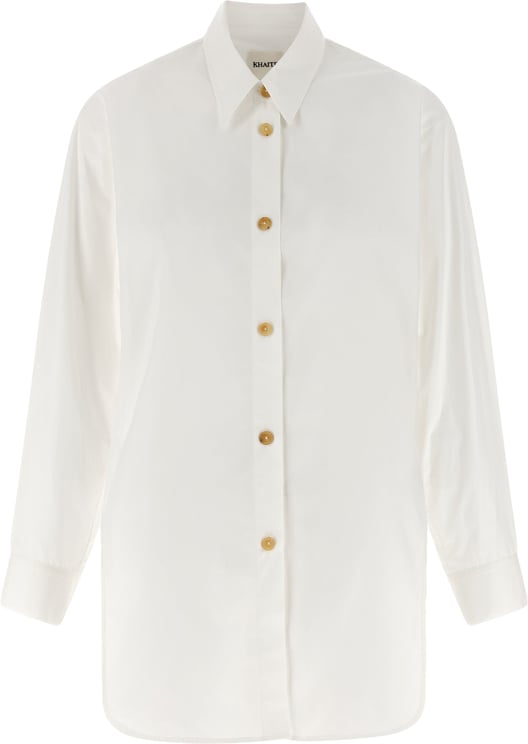 Khaite Khaite White Cotton Blouse