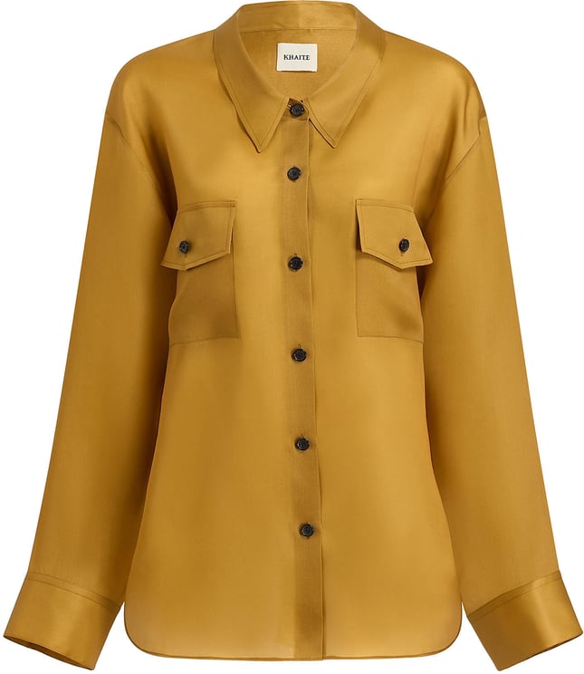 Khaite Shirts Yellow
