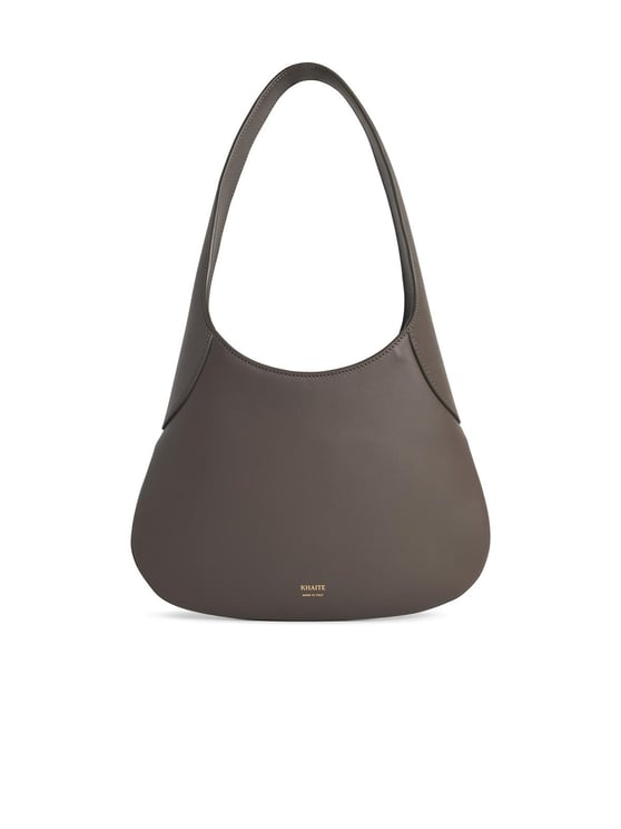 Khaite 'Joan' Small Grey Leather Bag