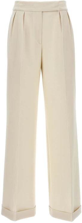 Kiton Kiton White Virgin Wool Casual Pants