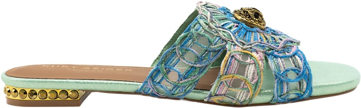 Kurt Geiger London Chelsea Woven Flat Sandaal