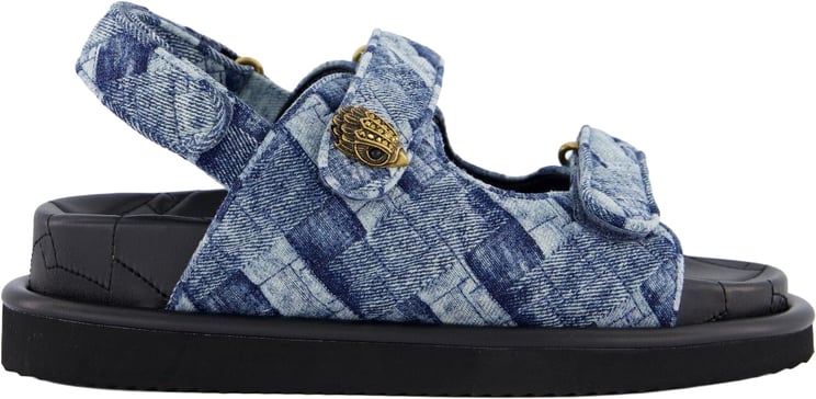Kurt Geiger London Dames Orson Sandaal Blauw