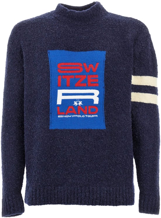 La Martina la martina - Sweaters - wms307-yw116-blu