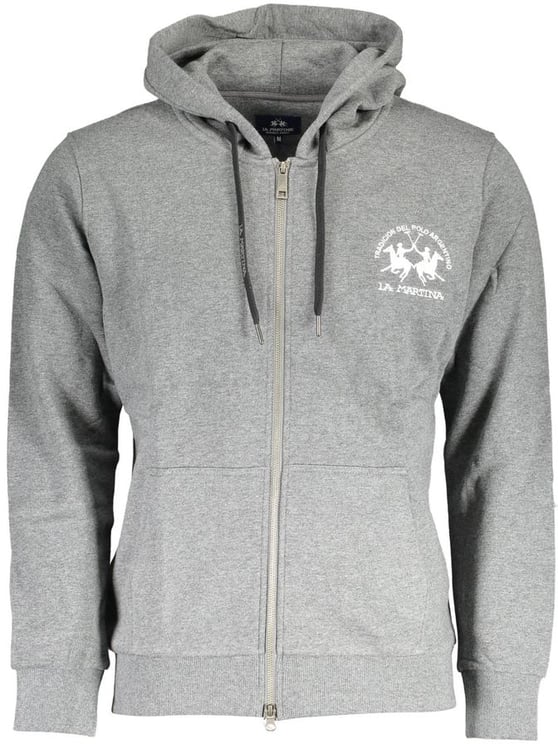 La Martina La Martina Grigio Cotton Men Sweatshirt
