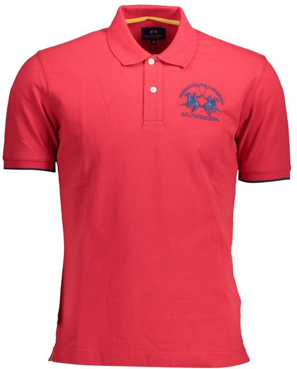 La Martina La Martina Elegant Pink Polo: Casual Luxury for Men