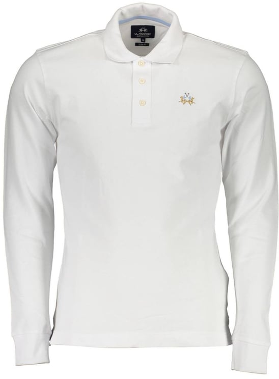 La Martina La Martina Elegant Slim Fit Polo with Embroidery Details