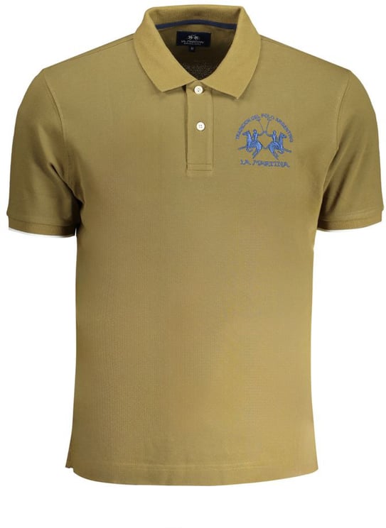 La Martina La Martina Verde Cotton Men Polo