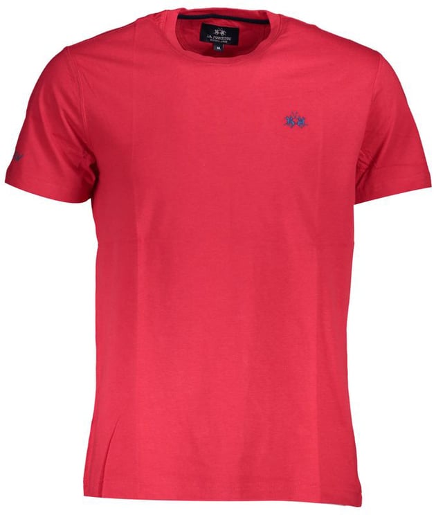 La Martina La Martina "Rosso Cotton Men's T-Shirt"
