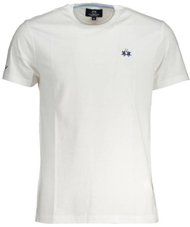 La Martina La Martina Bianco Cotton Men T-Shirt